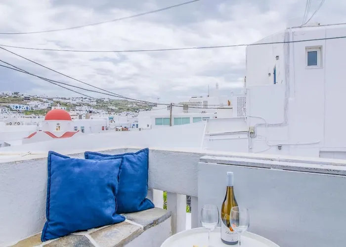 Appartement Like A White Seagull In Mykonos!