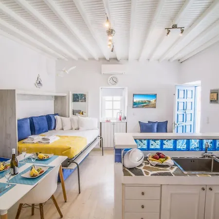 Apartment Like A White Seagull In Mykonos! *